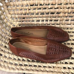 Westies braided leather loafer